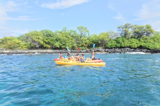 3.5 Hour Kailua-Kona Ocean Kayak and Snorkel Tour - Snorkeling over coral and colorful fish