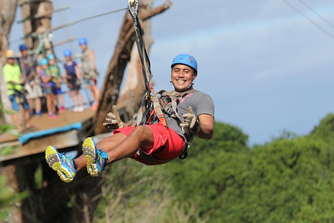 7-Line Maui Zipline on the North Shore - A North Shore ride with a military past