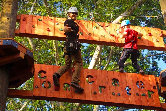 Adventure Course Extreme Including Climbing Wall & Rappel - Group Size, Safety, and Pace