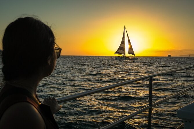 Best Waikiki Sunset Cruise:BYOB Sunset Sail with Swimming - The Waikiki swim and snorkeling stop