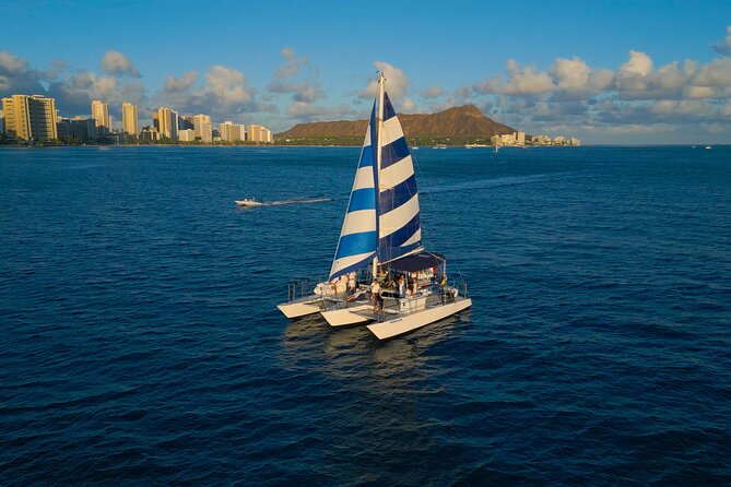 Best Waikiki Sunset Cruise:BYOB Sunset Sail with Swimming - What the BYOB setup really means