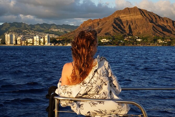Best Waikiki Sunset Cruise:BYOB Sunset Sail with Swimming - Meeting at Holomoana Street and settling aboard