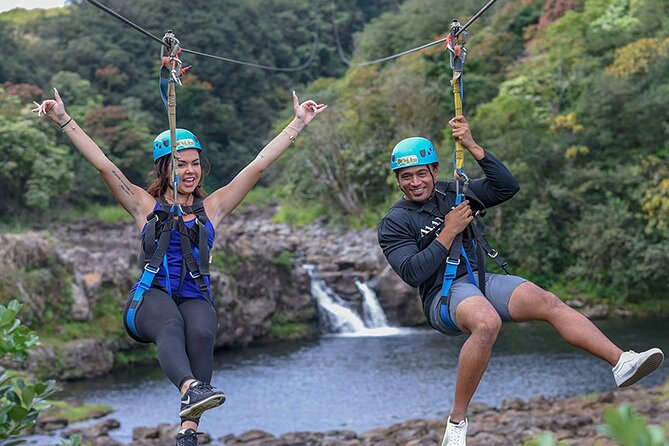 Big Island 9-Line Zipline Experience Plus Private Waterfall Swim - What the zipline views are really like