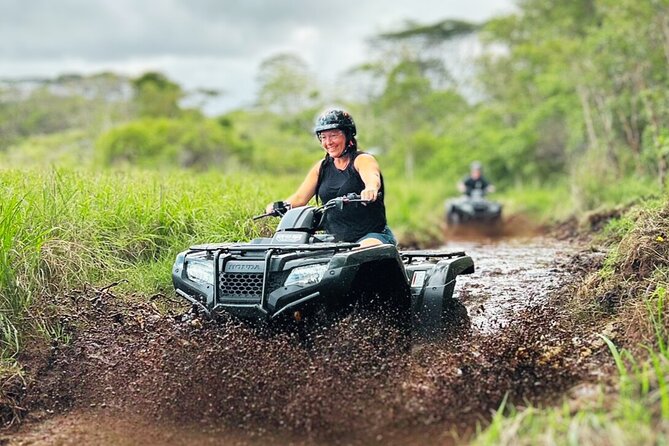 Big Island ATV Tour at Ohana Ranch - Getting comfortable on the ATV