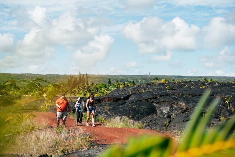 Big Island: Evening Volcano Explorer from Hilo - Volcano House and the changing view of Kilauea