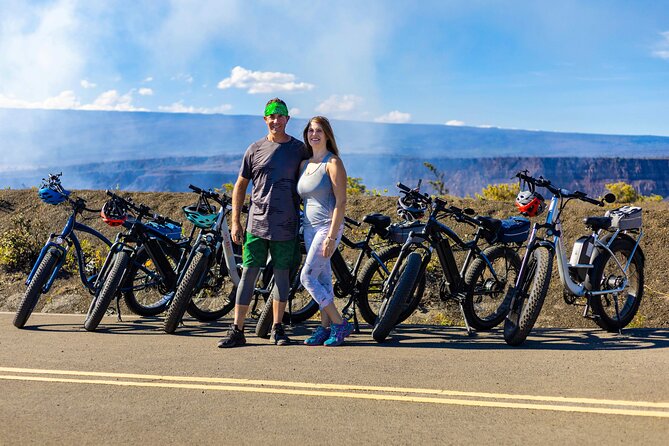 Big Island: Fat Tire E-Bike Tour through Volcanoes National Park - Starting at Kilauea Lodge with a careful bike briefing