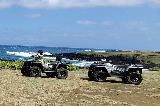 Big Island Southside ATV Tour - Lava flows and the first ocean viewpoint