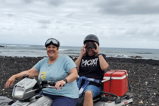 Big Island Southside ATV Tour - Paakea Bay: shade and a needed break