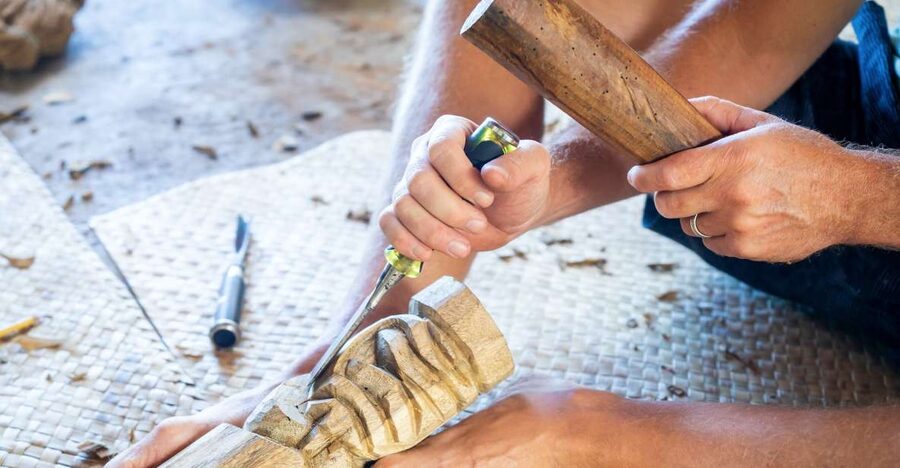 Big Island: Tiki Carving Workshop - Learning what the tiki design means
