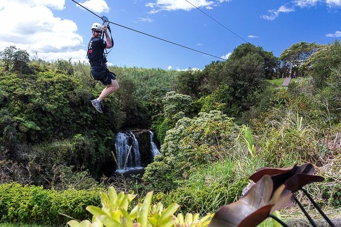 Big Island Zipline Tour Near Akaka Falls (250-ft Waterfall!) - The Hamakua Coast sets the stage