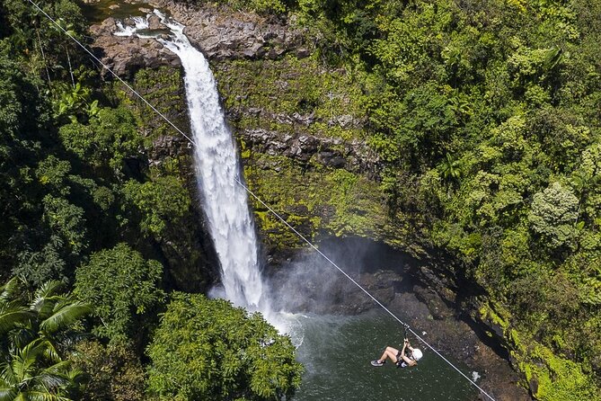 Big Island Zipline Tour Near Akaka Falls (250-ft Waterfall!) - Guides who make nervous beginners feel secure