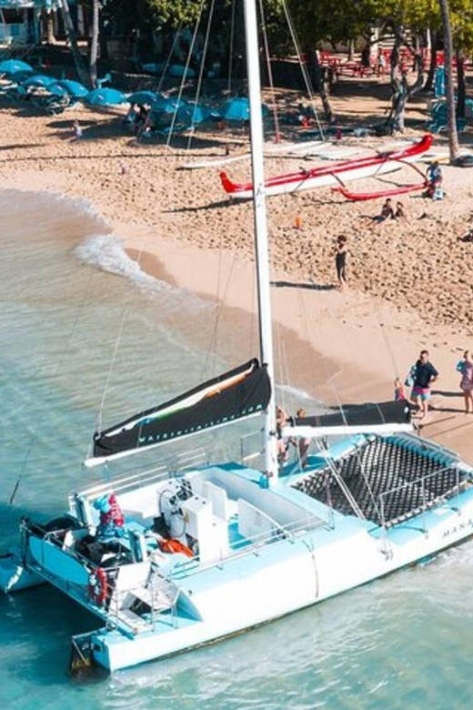 Board from Waikiki Beach: Scenic Sunset Sail on the Hāwea - Boarding at the Duke Kahanamoku Statue