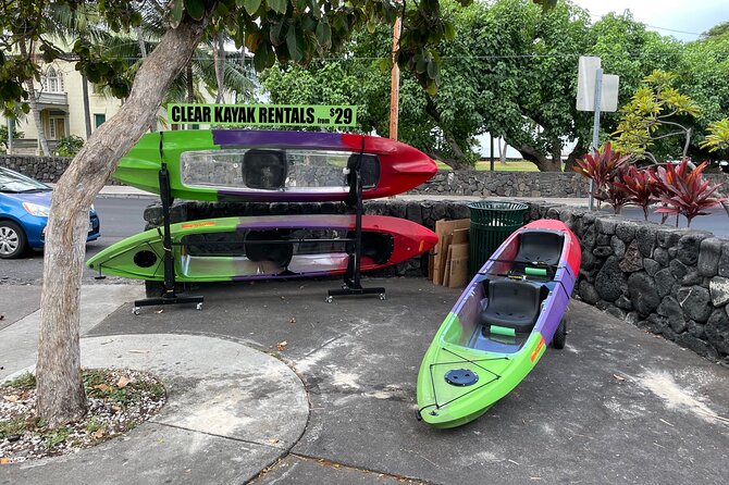 Clear Bottom Kayak Rentals in Kailua-Kona - Key points before you book