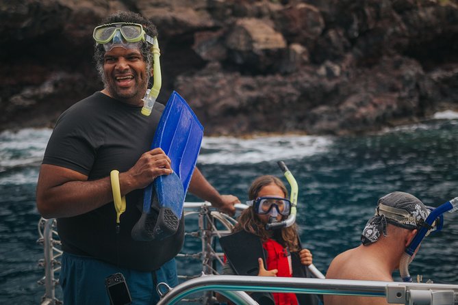 Deluxe Snorkel & Dolphin Watch Aboard a Luxury Catamaran from Kailua-Kona - The boat’s best feature: something for everyone