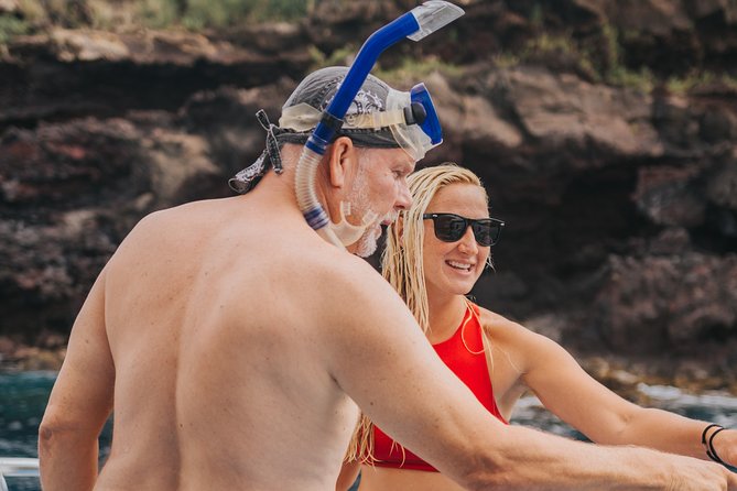 Deluxe Snorkel & Dolphin Watch Aboard a Luxury Catamaran from Kailua-Kona - Booking details that can save trouble