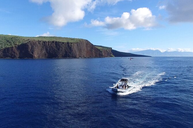 Eco-Raft Tour: Maui-Lanai Snorkel / Dolphin Watch (Semi-Private) - A fast raft ride from Lahaina to Lanai