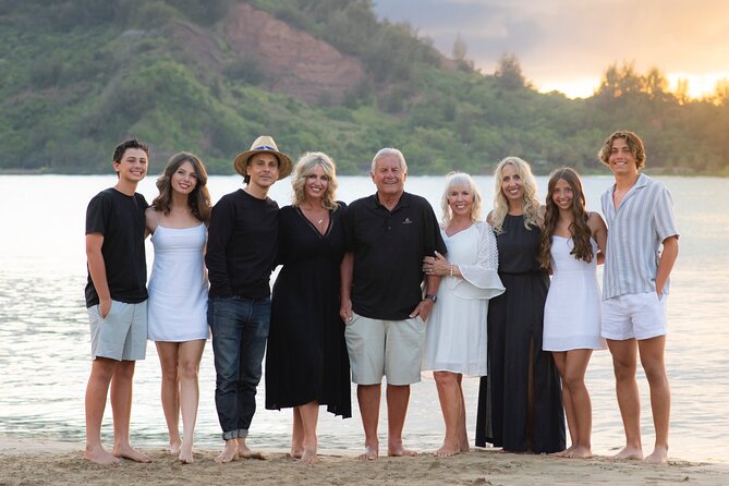 Family Photoshoot On Kauai - What you receive after the appointment