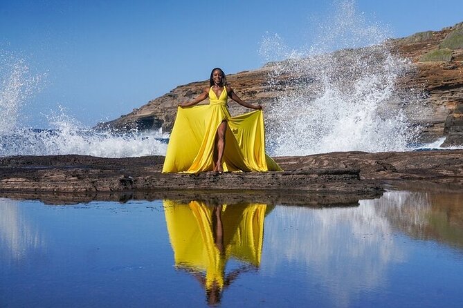 Flying Dress Photoshoot in Kauai - What you receive for $400