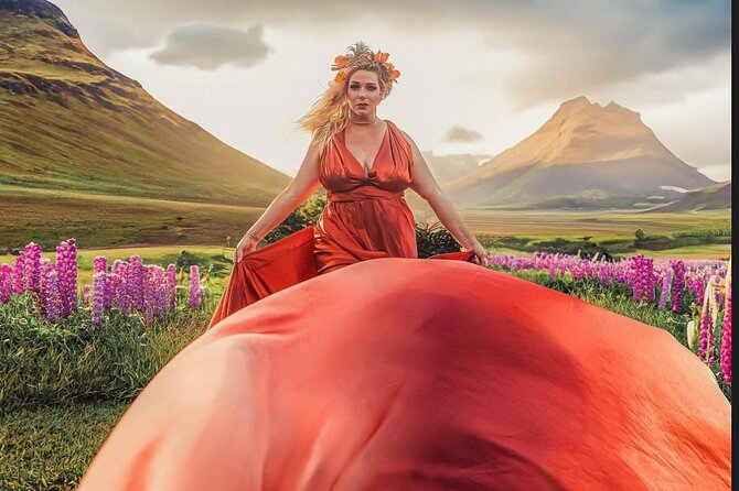 Flying Dress Photoshoot in Kauai - Booking, cancellation, and timing tips