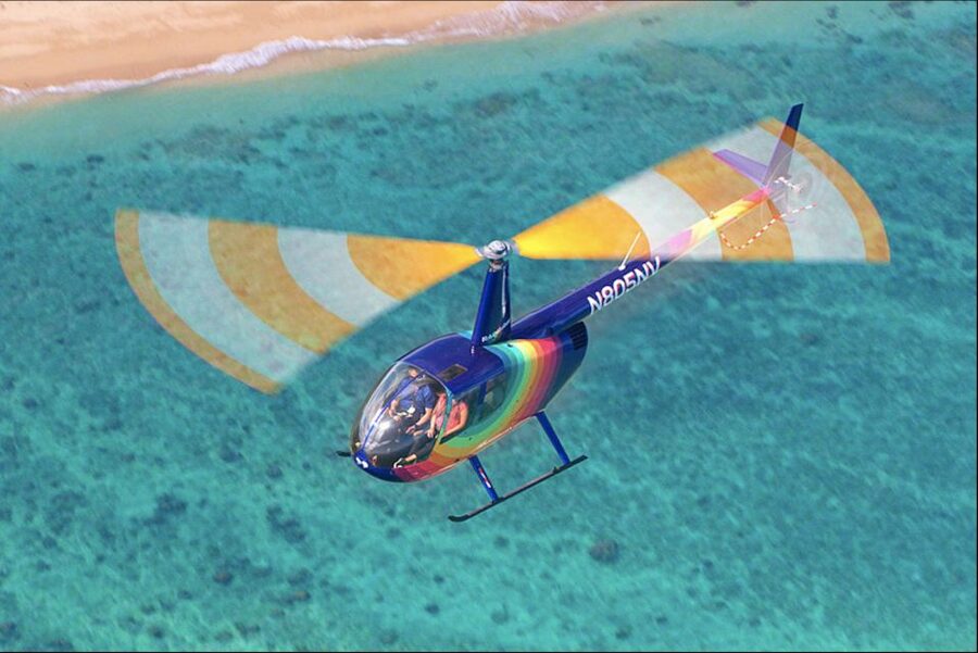 From Honolulu: Oahu 60min Helicopter Tour with Doors Off/On - Kaʻaʻawa Valley and Sacred Falls
