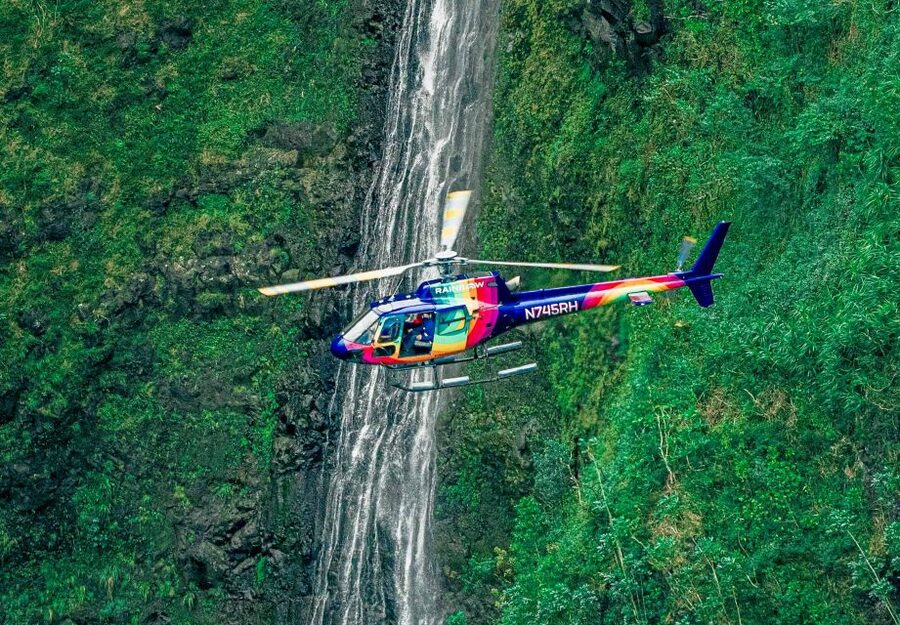 From Honolulu: Oahu 60min Helicopter Tour with Doors Off/On - Dole Plantation, Pearl Harbor, and the return to Honolulu