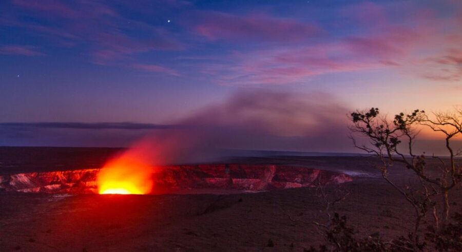 From Kona: Volcano & Waterfall Tour, Small Group - Walking through Nahuku Thurston Lava Tube