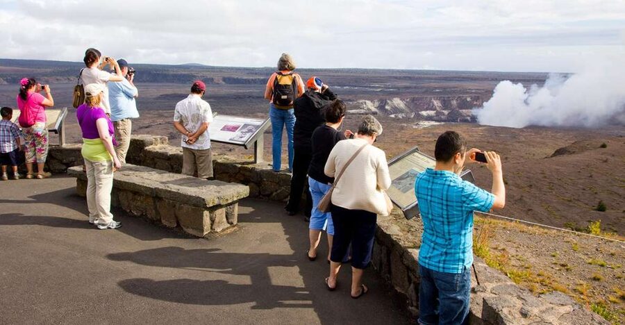 From Kona: Volcano & Waterfall Tour, Small Group - Hilo’s gardens, banyan trees, and Rainbow Falls