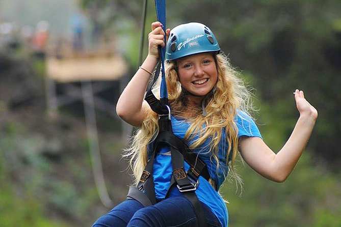 Haleakala 6 Line Zipline Adventure - The walk between platforms is part of the tour