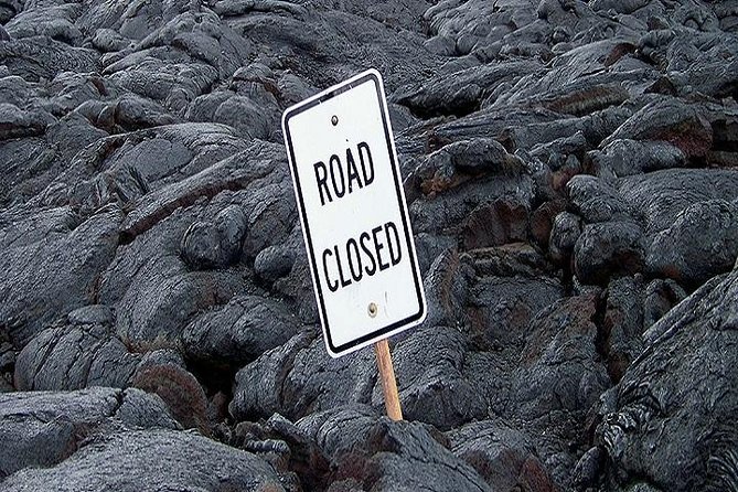 Hawaii Volcanoes National Park Experience Departing from Oahu - Punaluʻu Black Sand Beach shows the power of lava