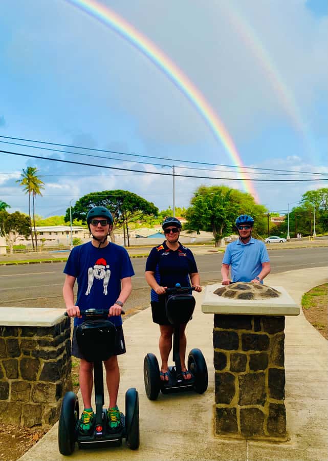 Honolulu: Diamond Head Segway Tour - Red Wings Memorial Park and Fort Ruger pathways