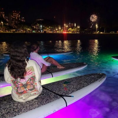 Fireworks Glow and Flow Yoga Class