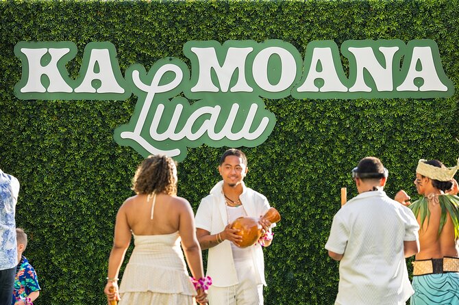 Honolulu: Ka Moana Lūʻau at Aloha Tower – Oceanfront Luau Show - Hotel pickup or your own way there