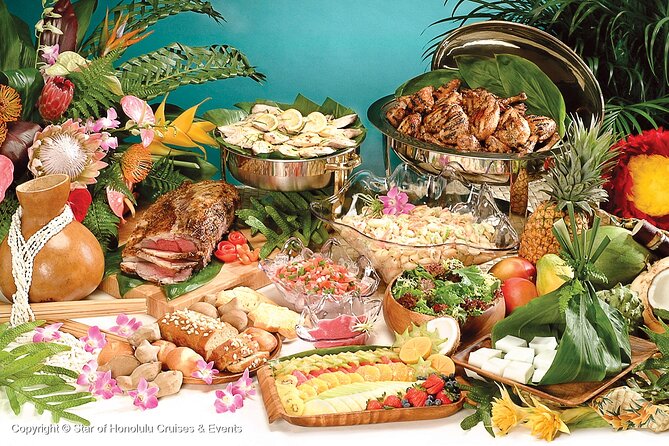 Honolulu: Pacific Star Sunset Dinner Cruise and Show - Contemporary entertainment after dinner