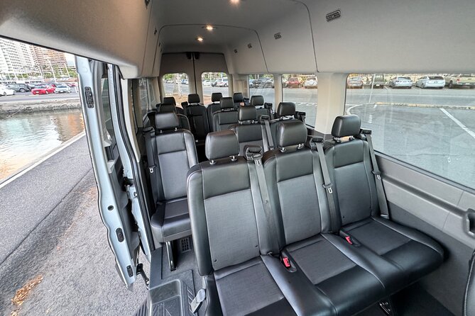 Honolulu Private Transfer: Airport, Port, Hotel (1-12 Passengers) - Why the van works well for families and big groups