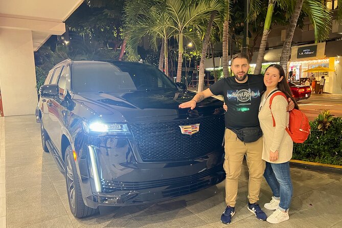 Honolulu SUV Transfer - Hotel, Airport, Port (1-5 passengers) - Arriving at your Waikiki hotel