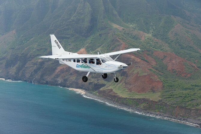 Kauai Airplane Tour: Na Pali Coast, Waterfalls & Window Seats - Following the Na Pali Coast from the air