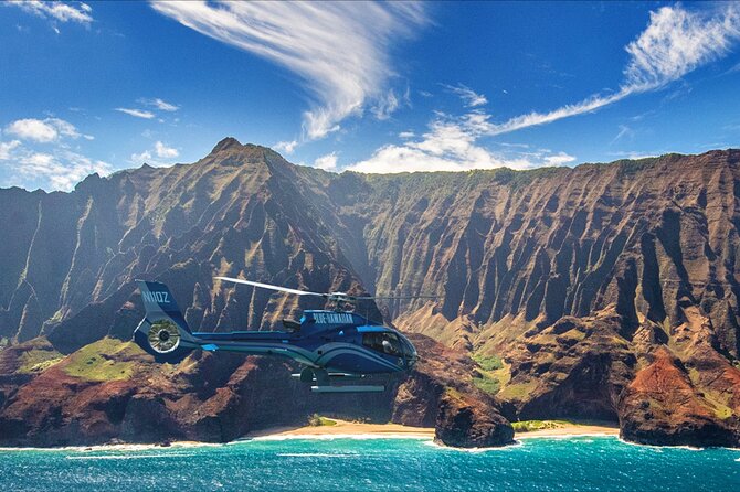 Kauai Eco Adventure Helicopter Tour - Manawaiopuna Falls, the Jurassic Park waterfall