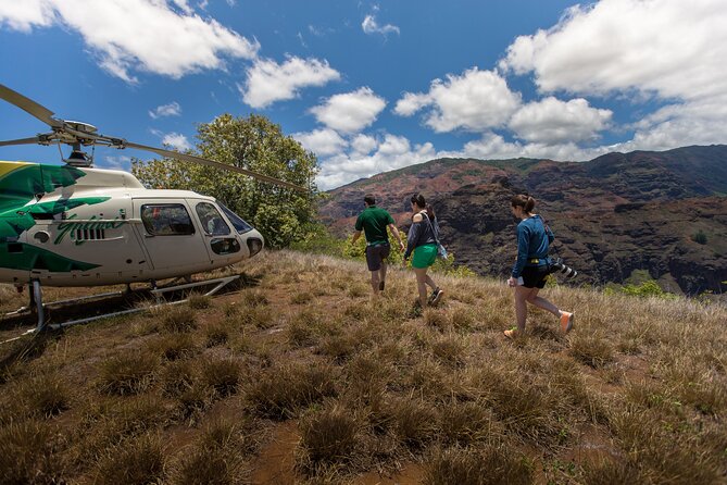 Kauai' Exclusive Helicopter Tour: Land & Explore Olokele Canyon - The 35-minute canyon stop