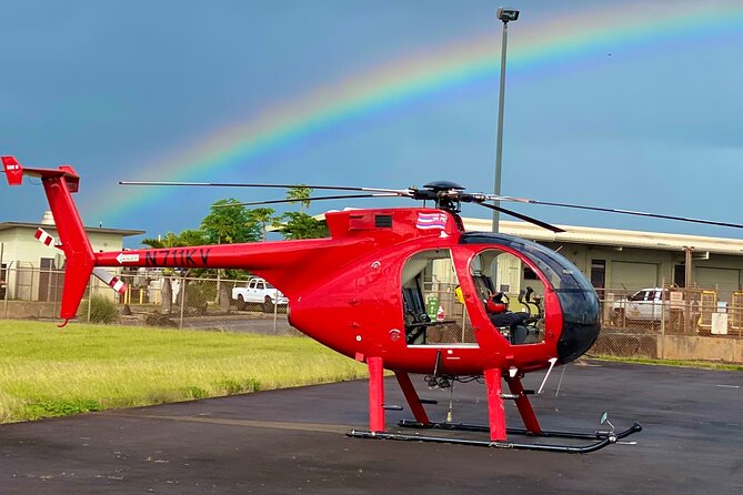 Kauai: Hughes 500 4-Passenger Doors-Off Helicopters - Waimea Canyon from above