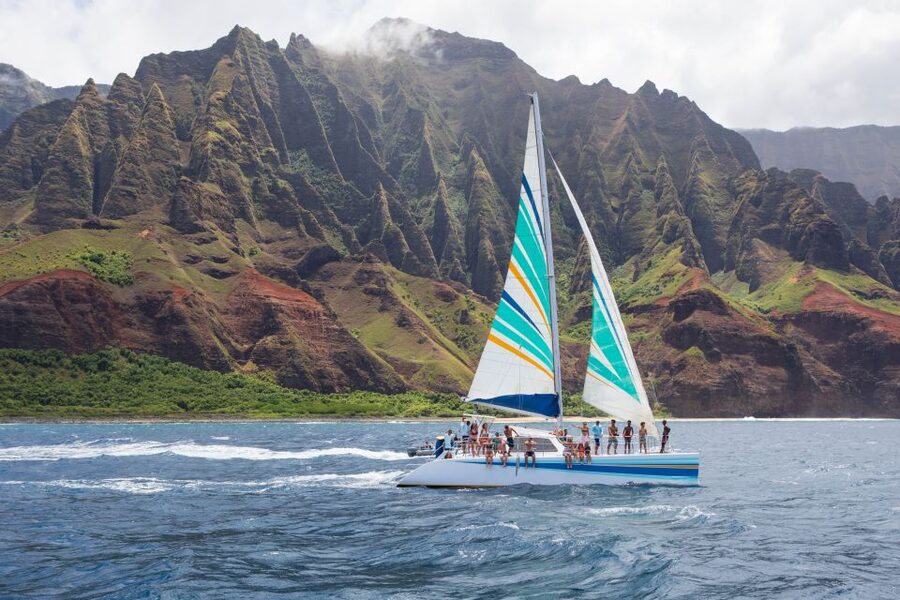 Kauai: Napali Coast Sail & Snorkel Tour from Port Allen - Wildlife along the coast