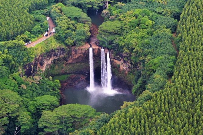 Kauai Private Doors-Off Helicopter: Ultimate Waterfalls & Canyons - Manawaiopuna Falls, Kauai’s Jurassic Park waterfall