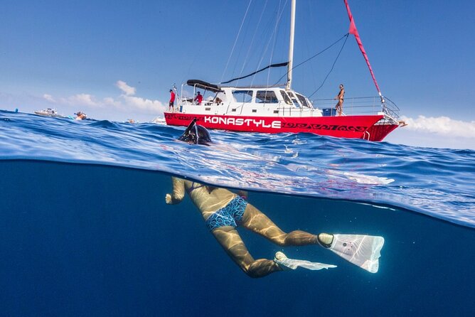 Kealakekua Bay (Captain Cook Monument) Snorkel and Sail Adventure - Lunch after snorkeling, then a relaxed return sail