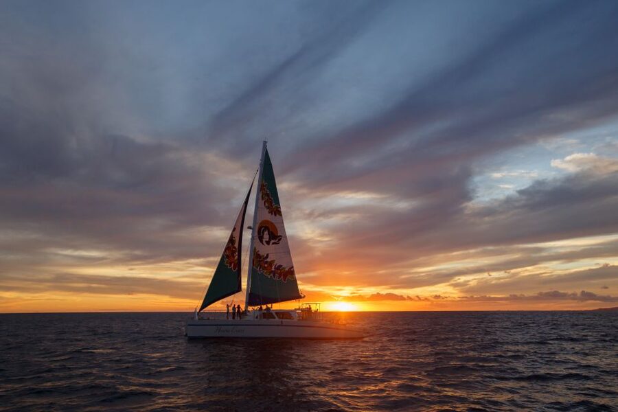 Kona Tradewind Catamaran Sail with Cocktails - Sailing the Kona Coast aboard the Spirit of Aloha