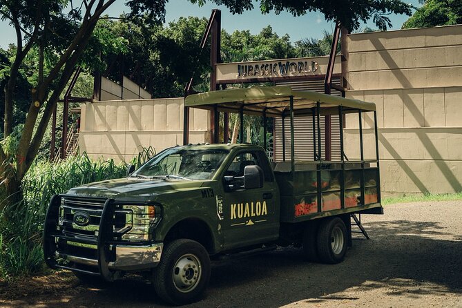 Kualoa Ranch Jurassic Adventure Tour - The Indominus Rex paddock and the strongest stops