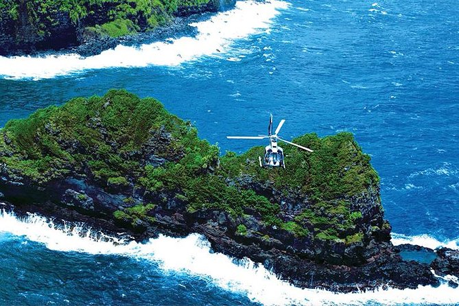 Luxury Helicopter Experience with Hana Rainforest Landing - Jurassic Rock and the Road to Hana