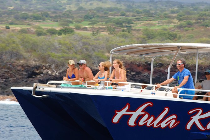 Luxury Kona Coast Snorkel Tour Including Lunch - Puʻu ʻOhau and the red volcanic cone