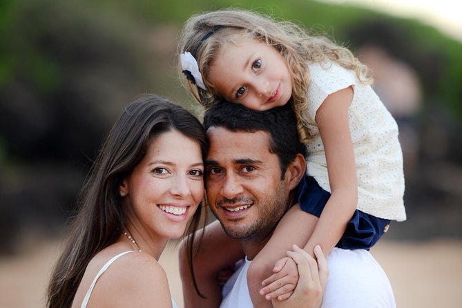 Maui Family and Couple Beach Photo Session - What you actually receive after the shoot