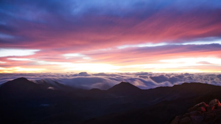 Maui: Haleakala National Park Sunrise Tour - When clouds ruin the sunrise