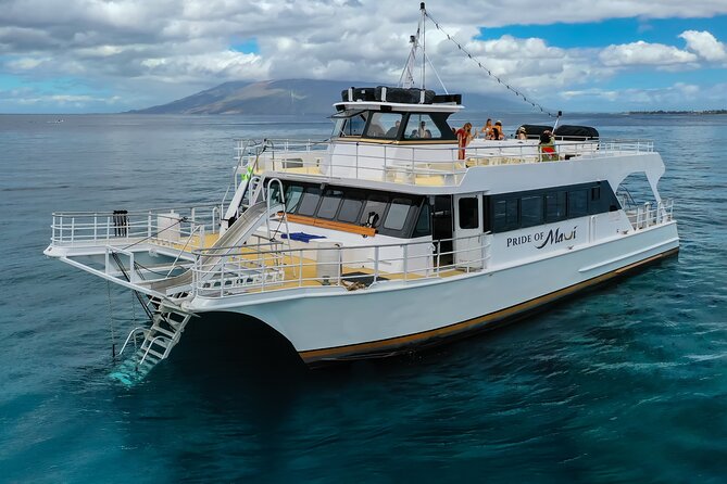 Maui: Molokini and Turtle Town Snorkeling aboard Pride of Maui - Leaving Maalaea Harbor on Pride of Maui