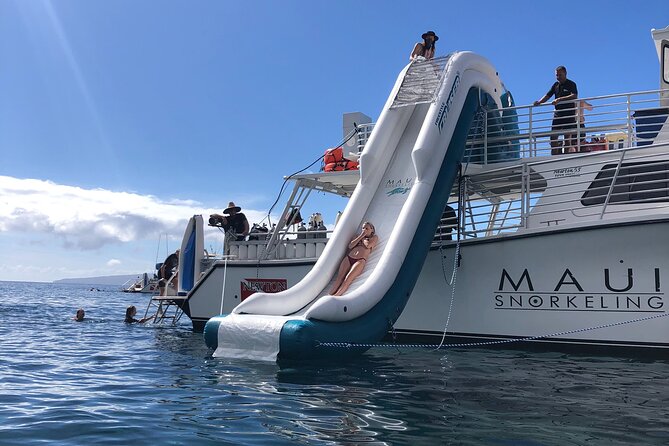 Maui: Molokini & Turtle Town Snorkel & Waterslide Adventure - Turtle Town and the second snorkel